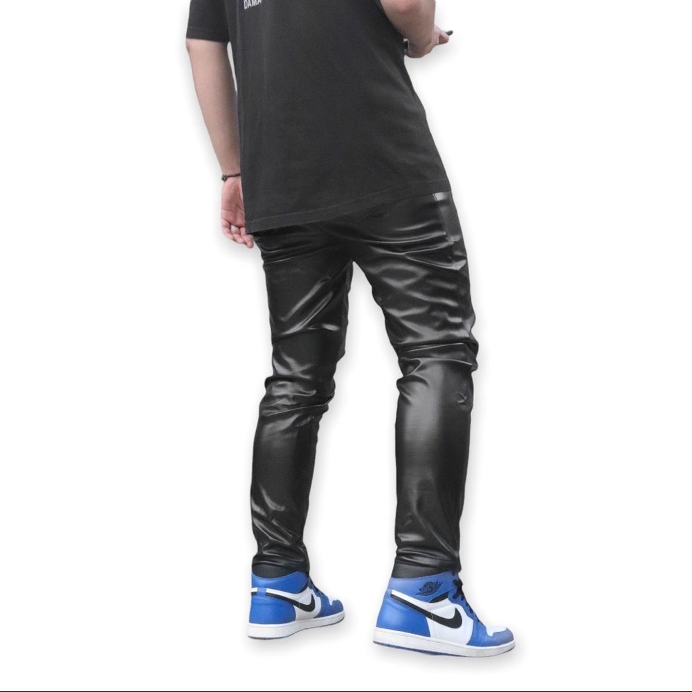 Leather Pants Black   - Picture 3 of 4